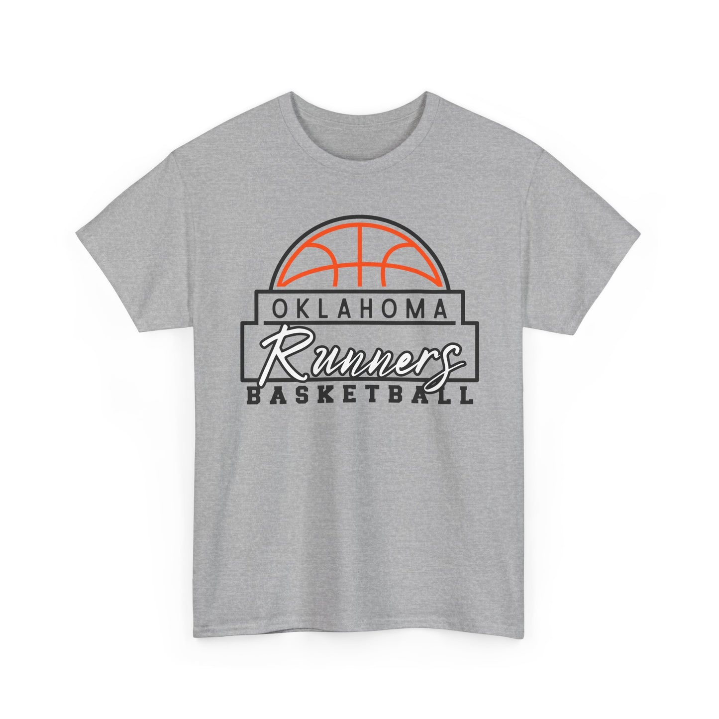 Oklahoma Runners Basketball Unisex Heavy Cotton Tee