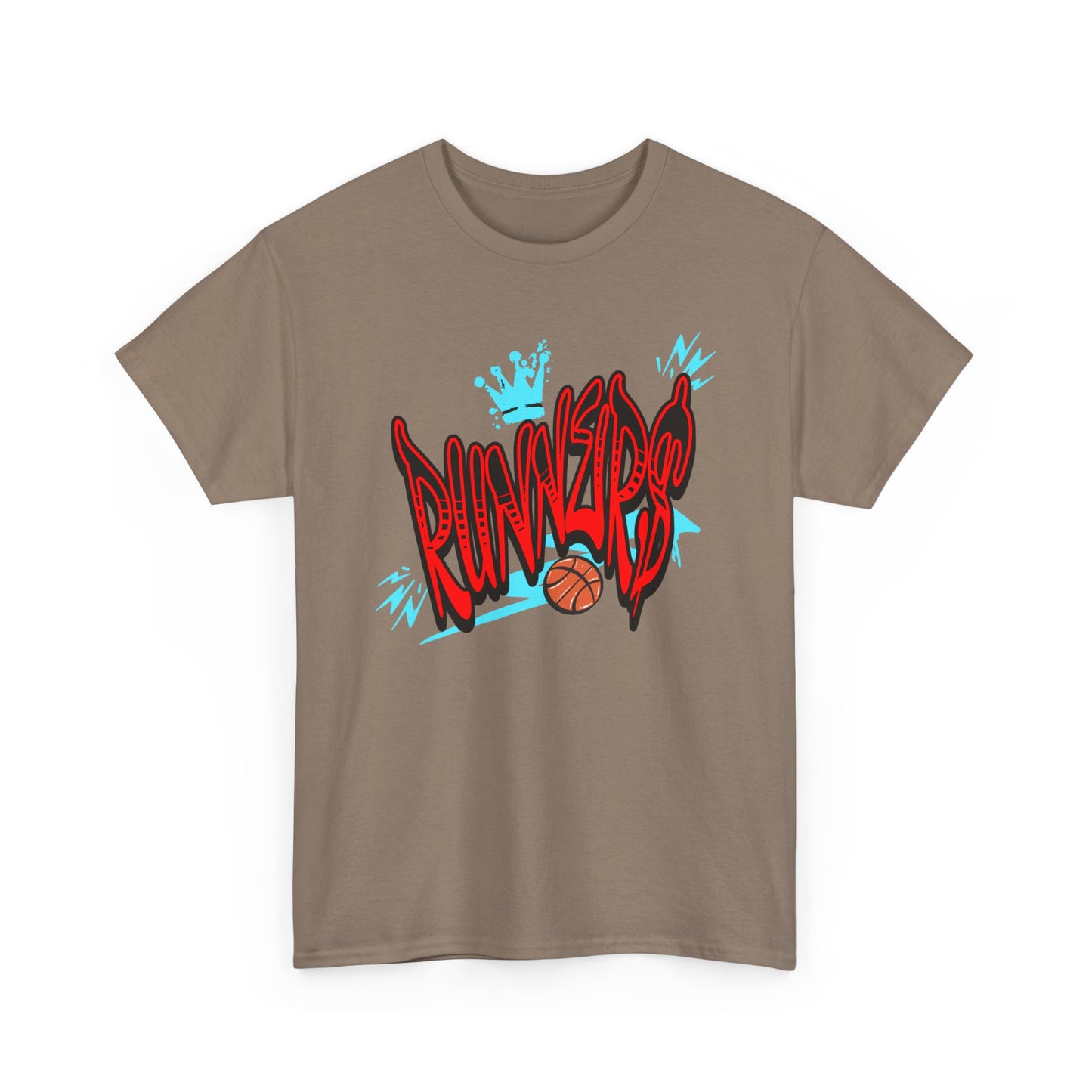 Urban Graffiti Basketball Tee for Runners Fans
