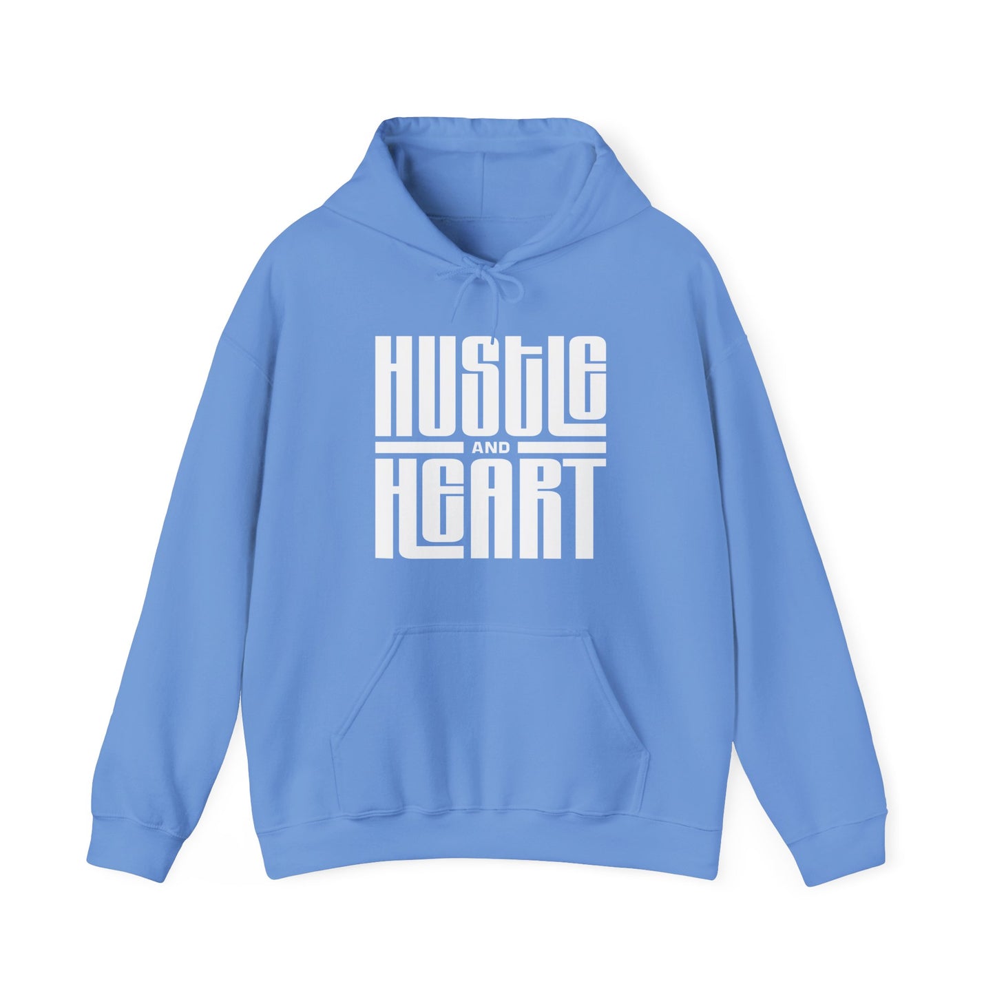 Inspirational Hustle and Heart Hoodie for Ambitious Souls