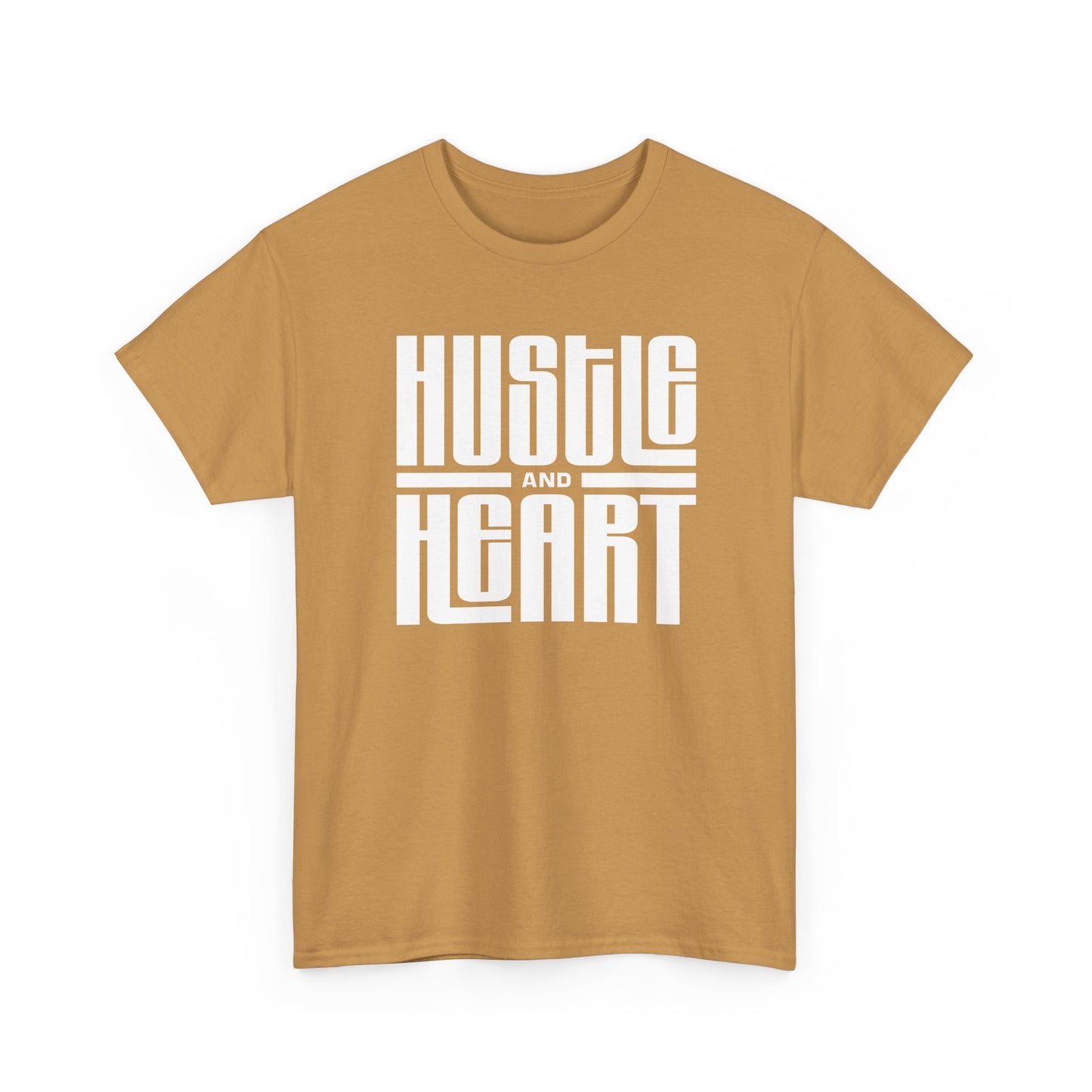Hustle and Heart Unisex Heavy Cotton Tee