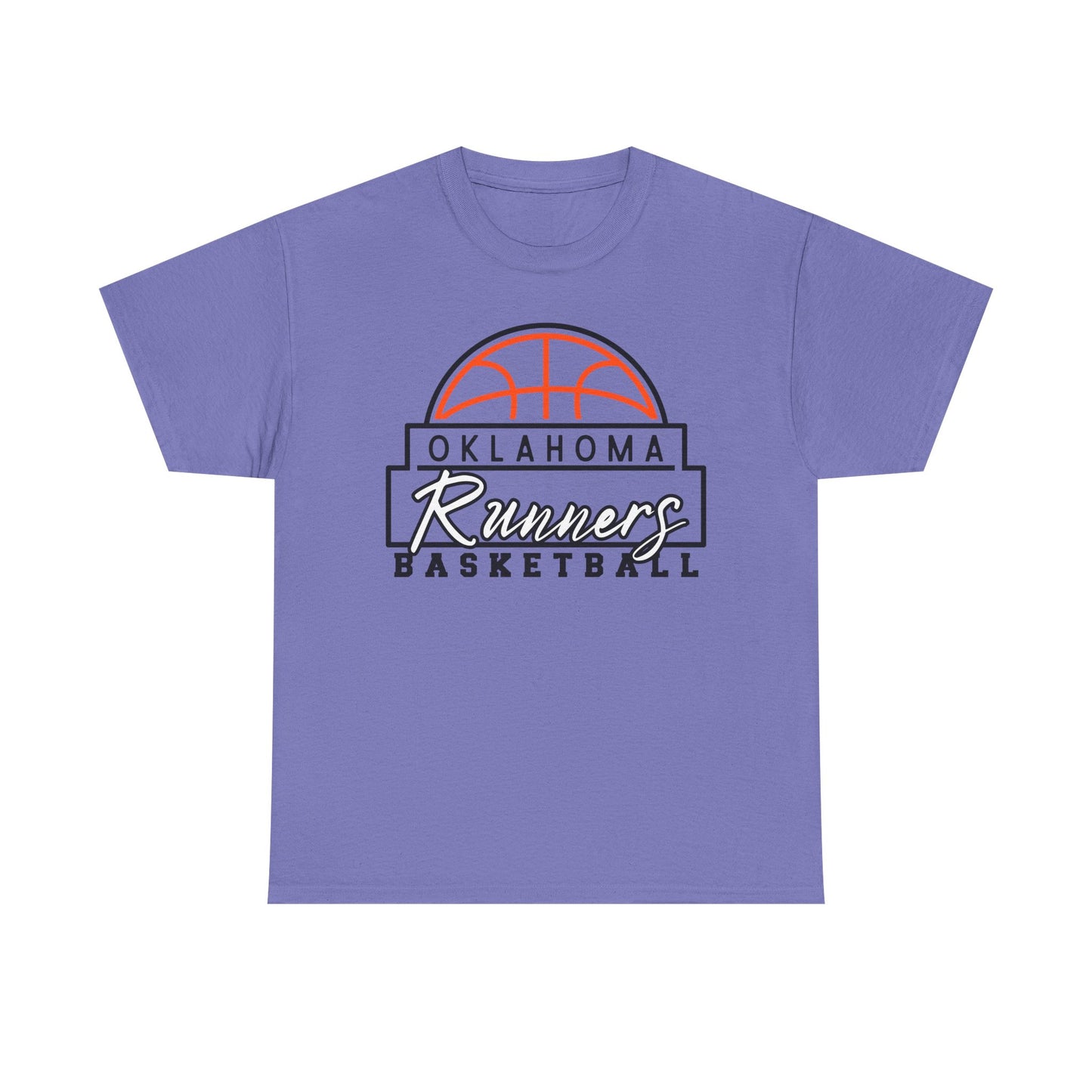 Oklahoma Runners Basketball Unisex Heavy Cotton Tee
