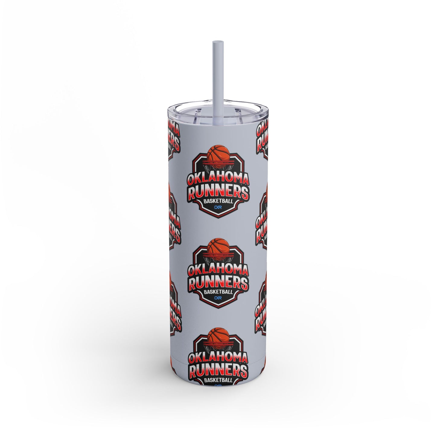 Oklahoma Runners Basketball Tumbler - 20oz Matte Travel Cup
