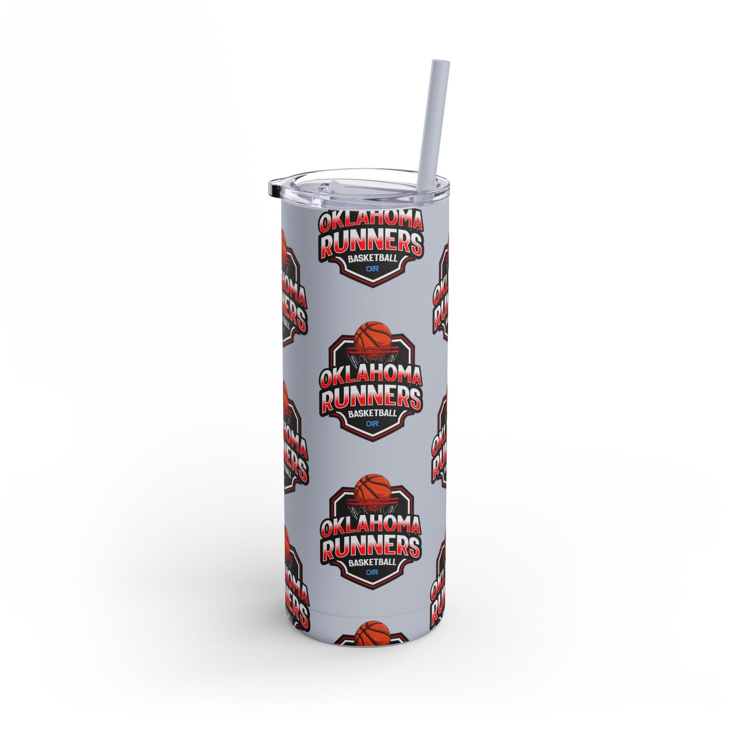 Oklahoma Runners Basketball Tumbler - 20oz Matte Travel Cup