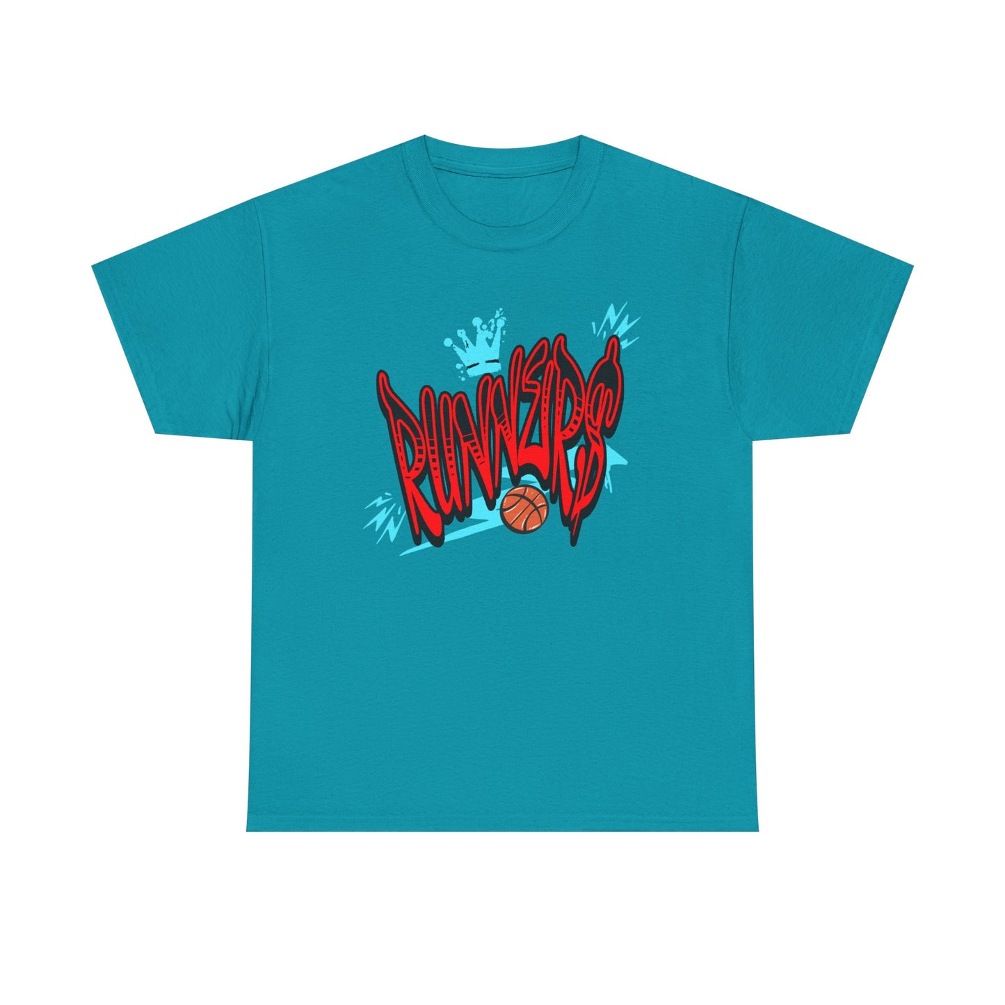 Urban Graffiti Basketball Tee for Runners Fans