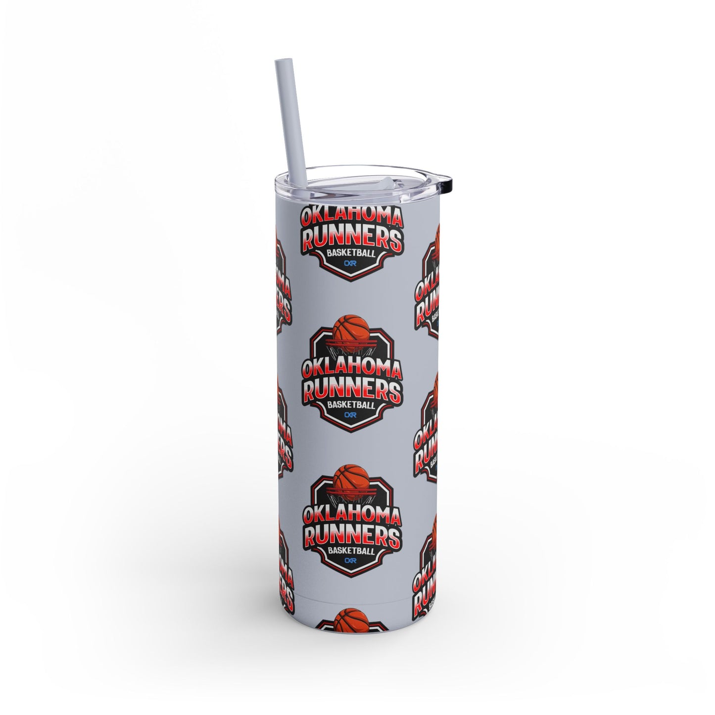 Oklahoma Runners Basketball Tumbler - 20oz Matte Travel Cup