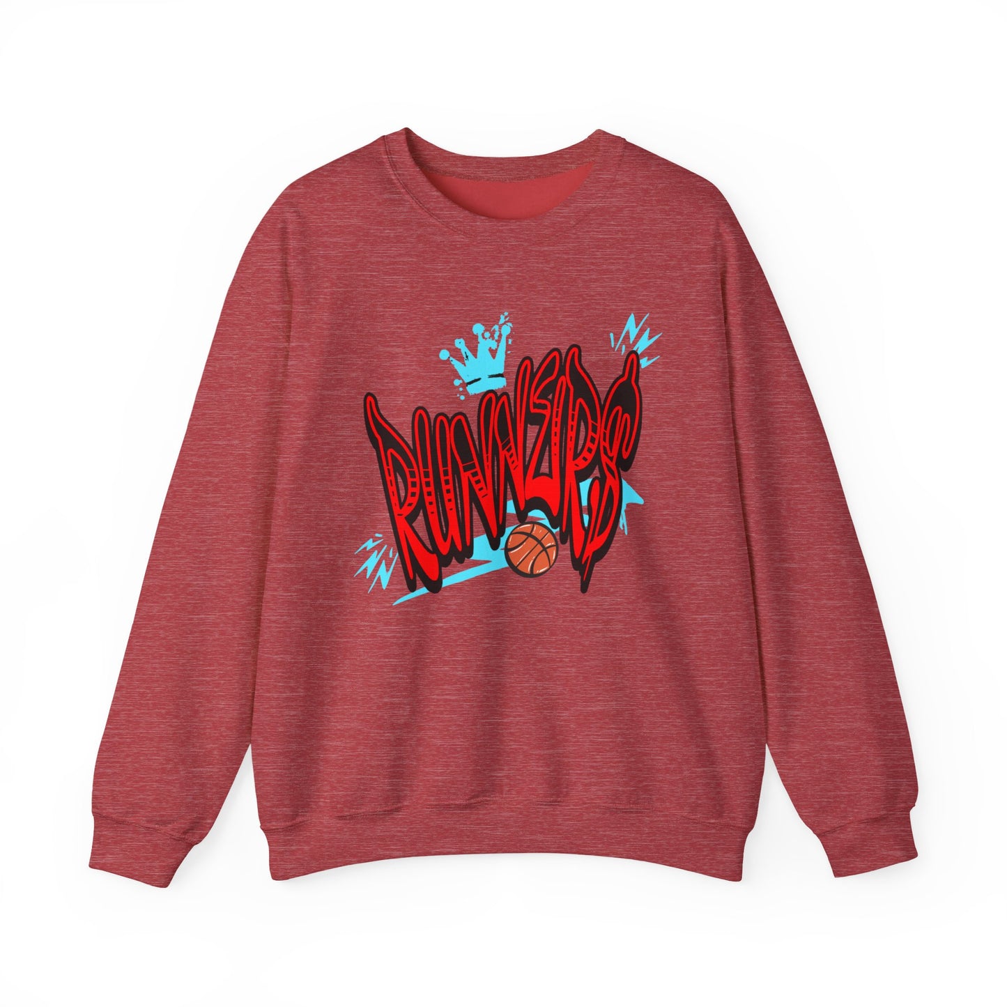 Street Style Runner Unisex Crewneck Sweatshirt