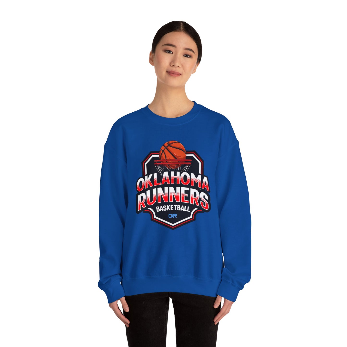 Oklahoma Runners Basketball Crewneck Sweatshirt