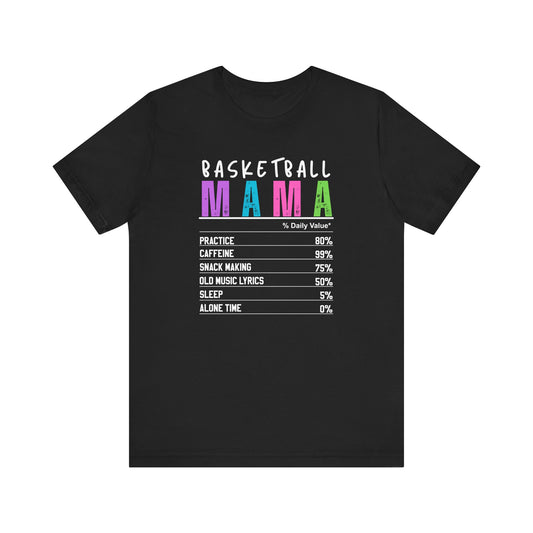 Basketball Mama Unisex Jersey Tee - Fun & Stylish T-Shirt for Sporty Moms