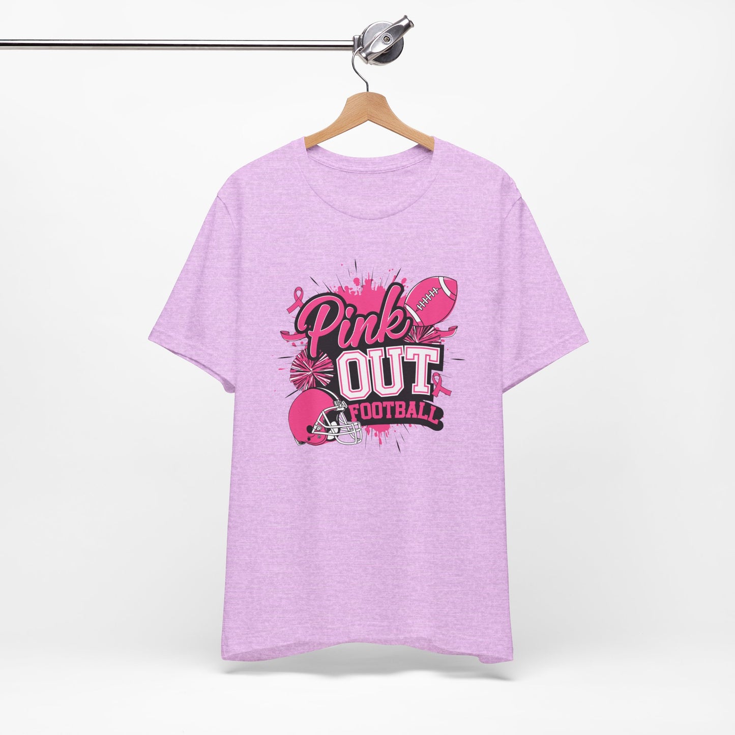 Pink Out Football Tee