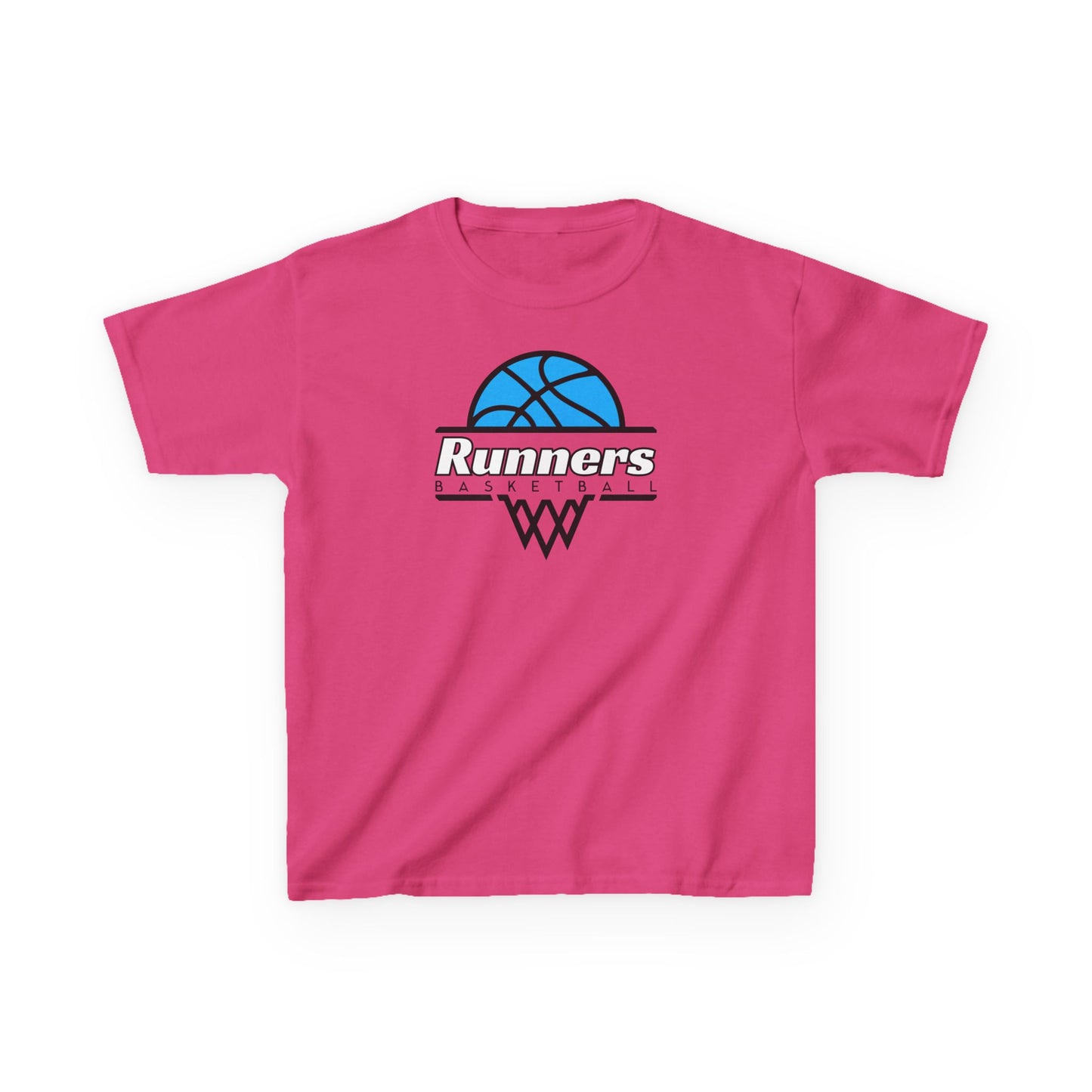 Kids Basketball Tee - Runners Basketball Graphic Shirt