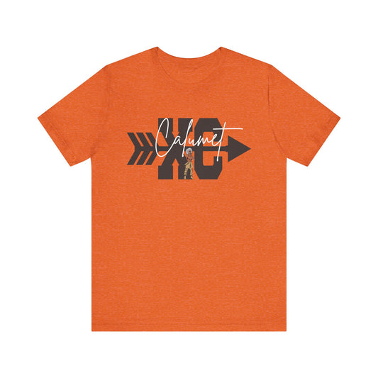 Calumet Cross Country Tee w/ 1 Cor. Bible Verse