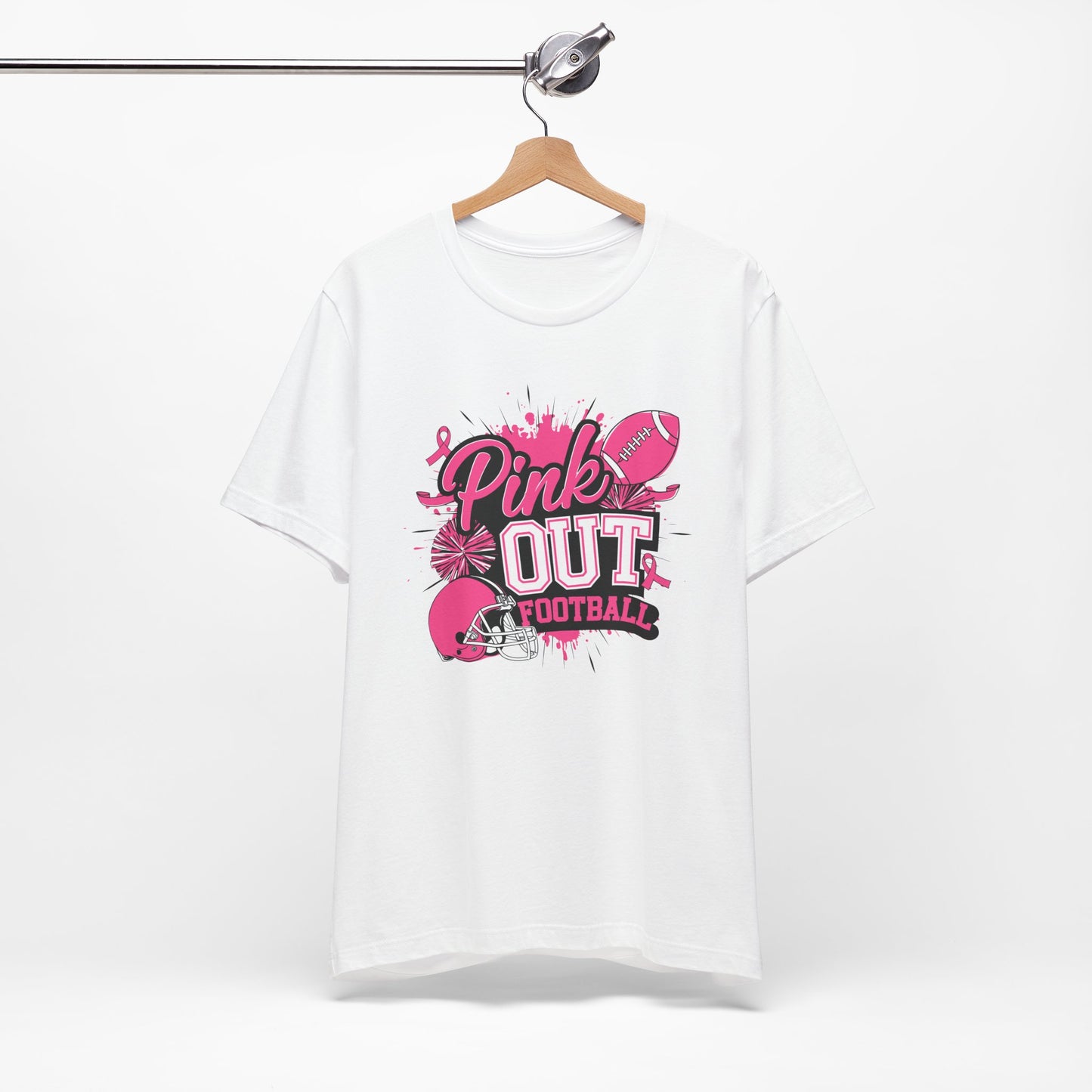 Pink Out Football Tee