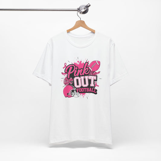 Pink Out Football Tee