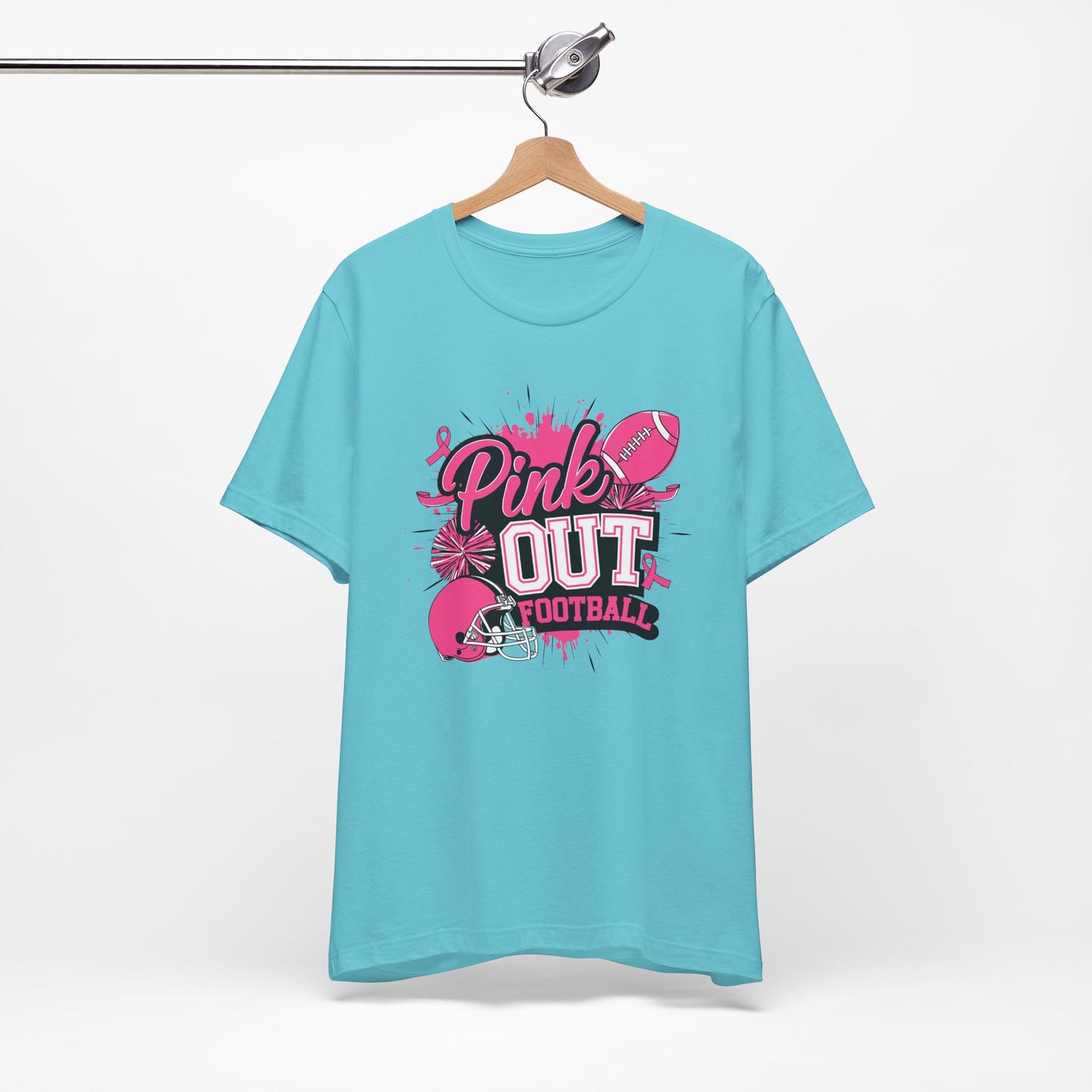 Pink Out Football Tee
