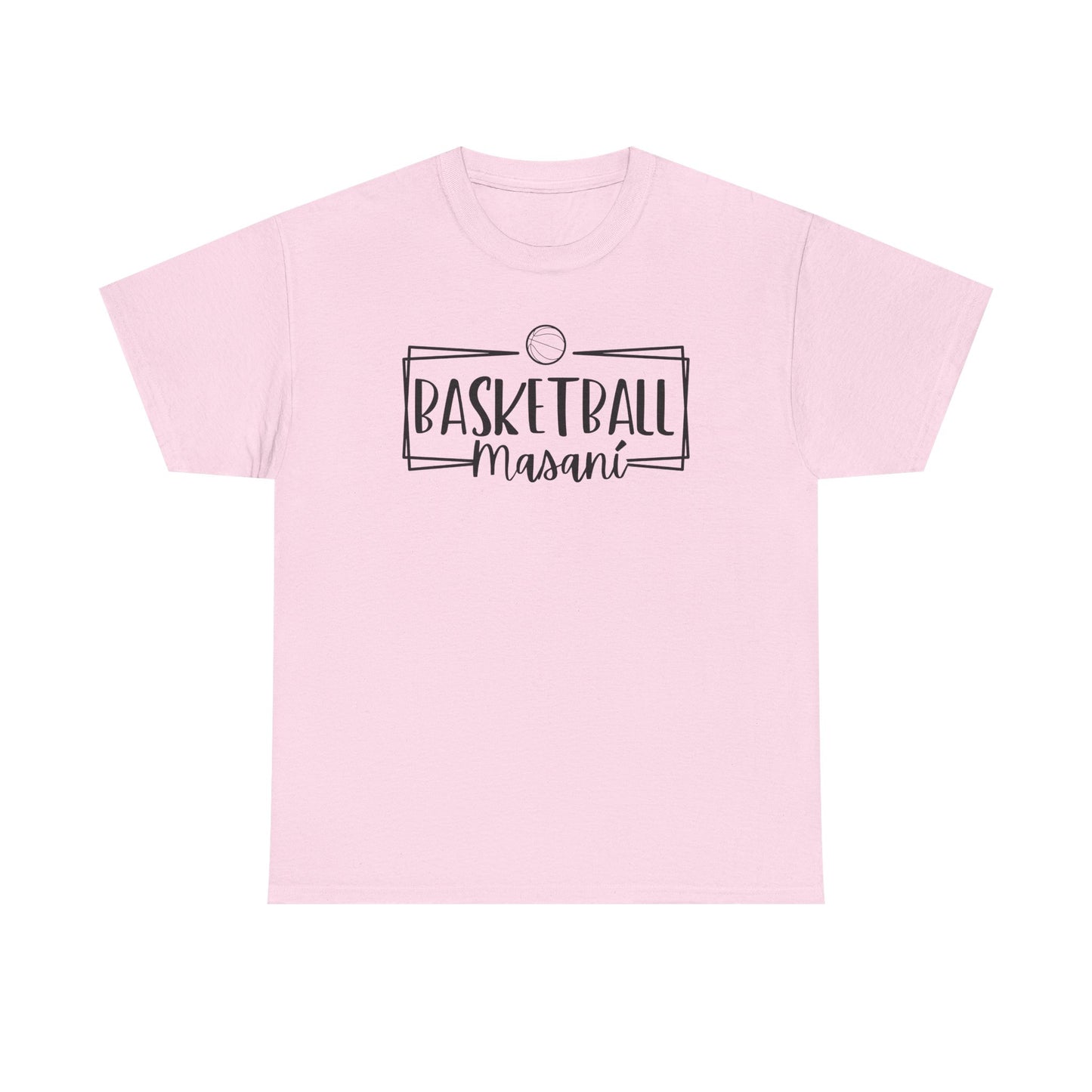 Basketball Masani Unisex Heavy Cotton Tee - Perfect Gift for Sports Lovers