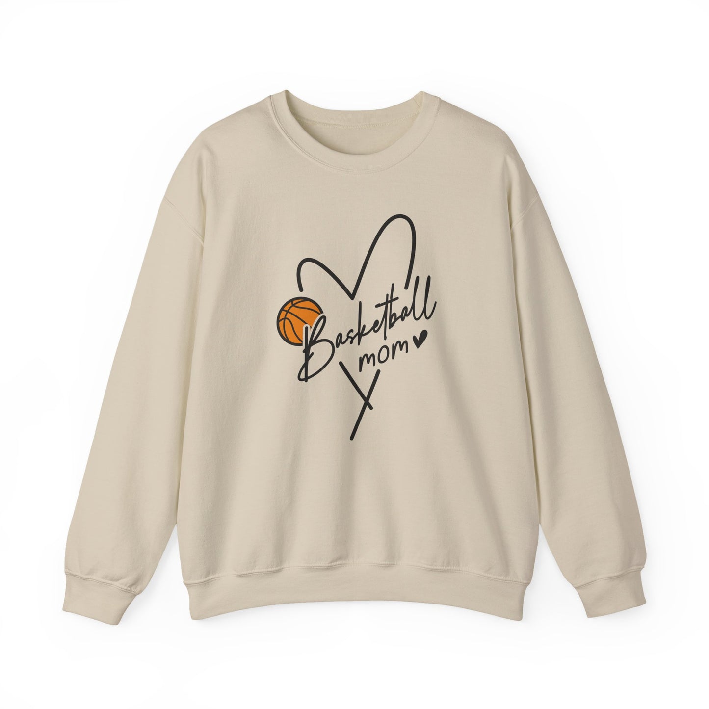 Basketball Mom Crewneck Sweatshirt | Unisex Heavy Blend