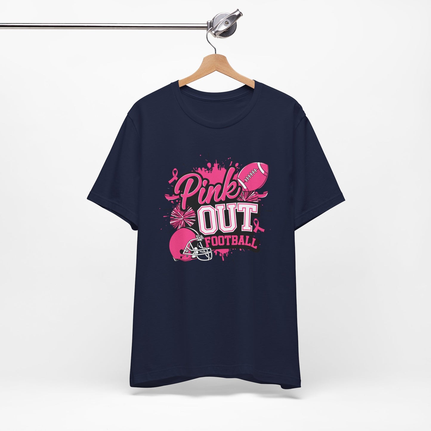 Pink Out Football Tee