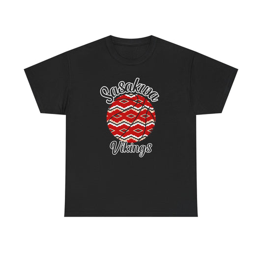 Sasakwa Native Hoops Unisex Heavy Cotton Tee