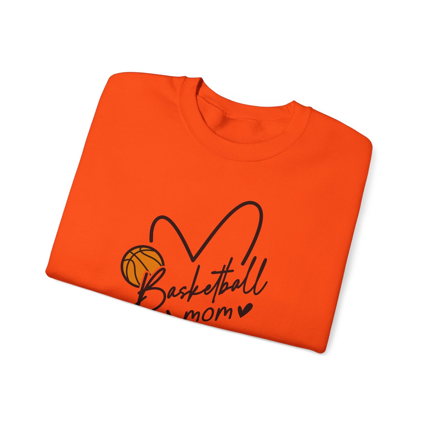 Basketball Mom Crewneck Sweatshirt | Unisex Heavy Blend