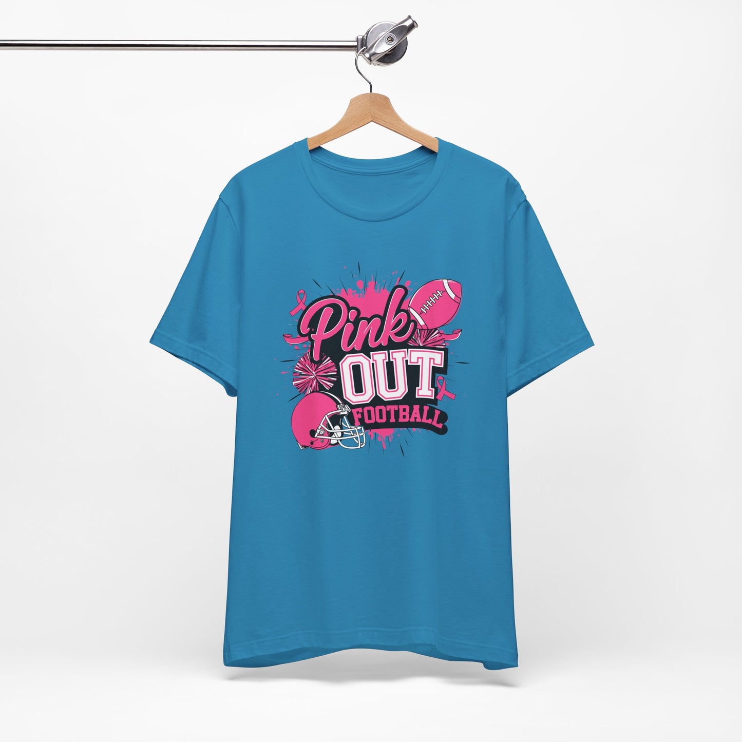 Pink Out Football Tee