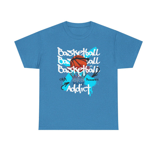 Basketball Addict Unisex Heavy Cotton Tee
