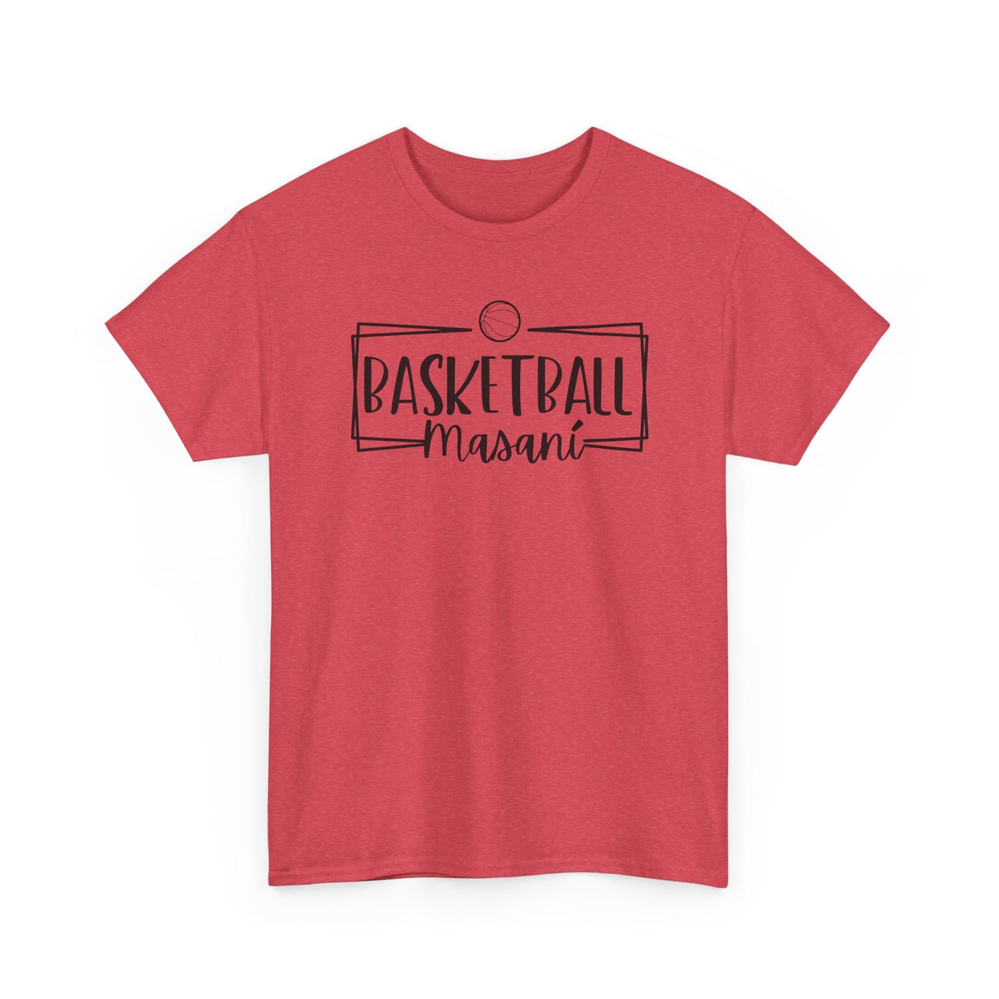Basketball Masani Unisex Heavy Cotton Tee - Perfect Gift for Sports Lovers