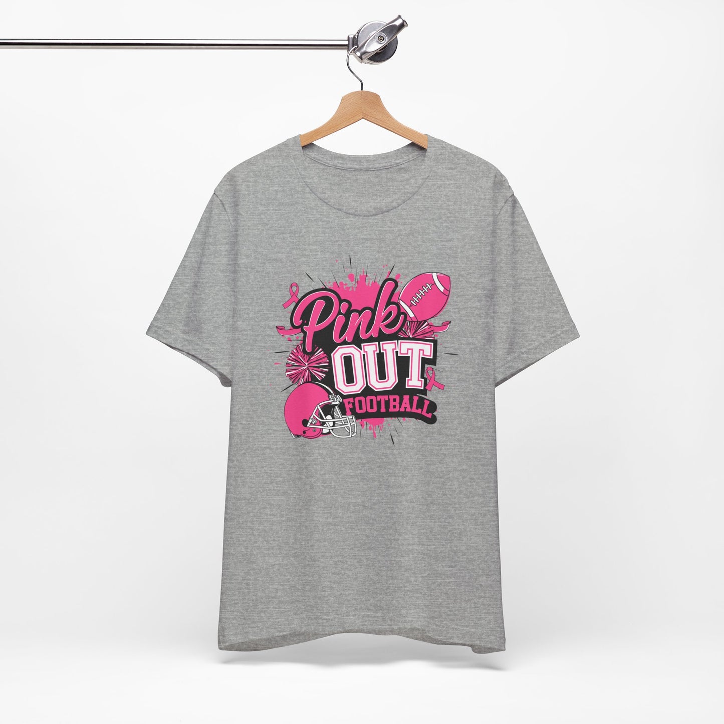 Pink Out Football Tee