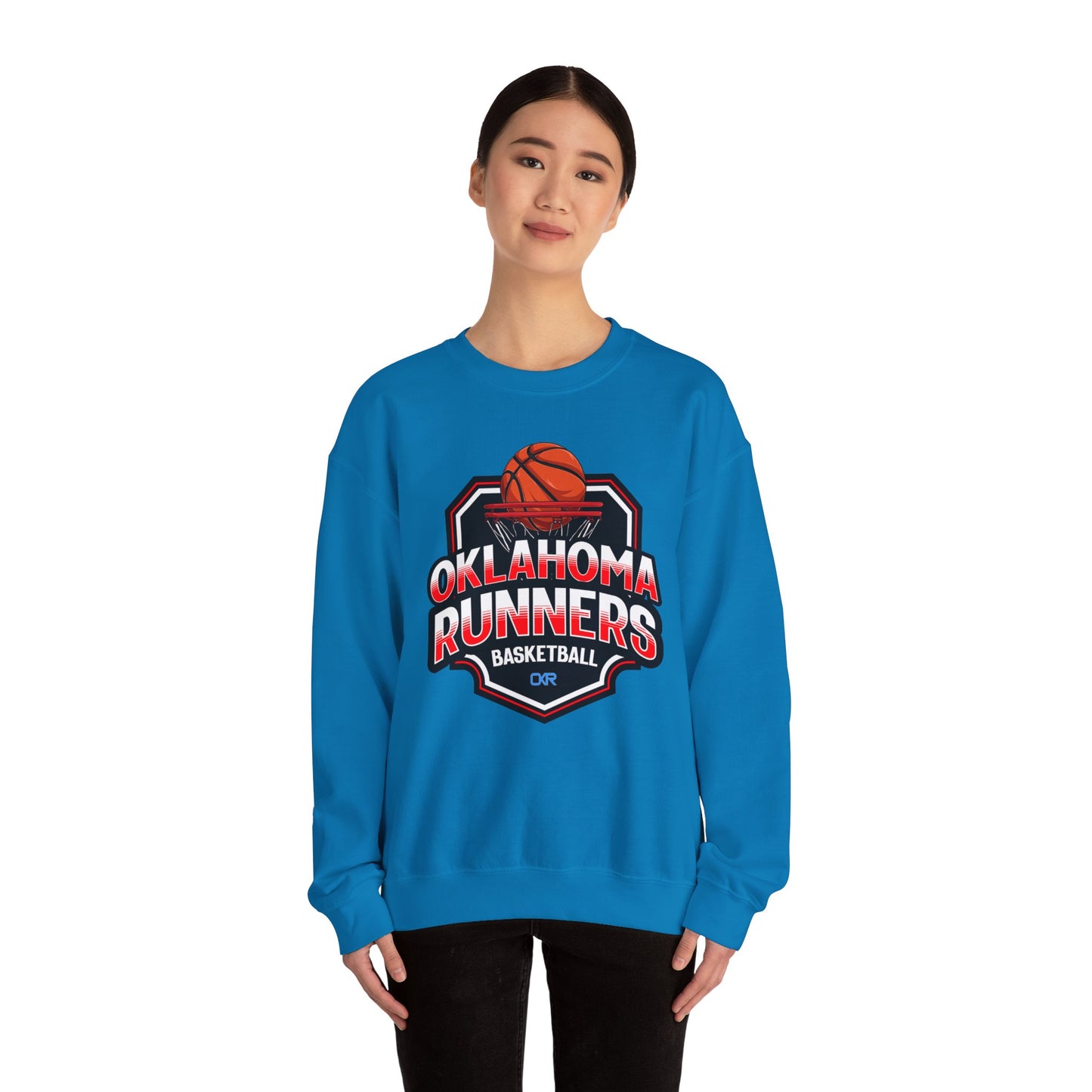 Oklahoma Runners Basketball Crewneck Sweatshirt