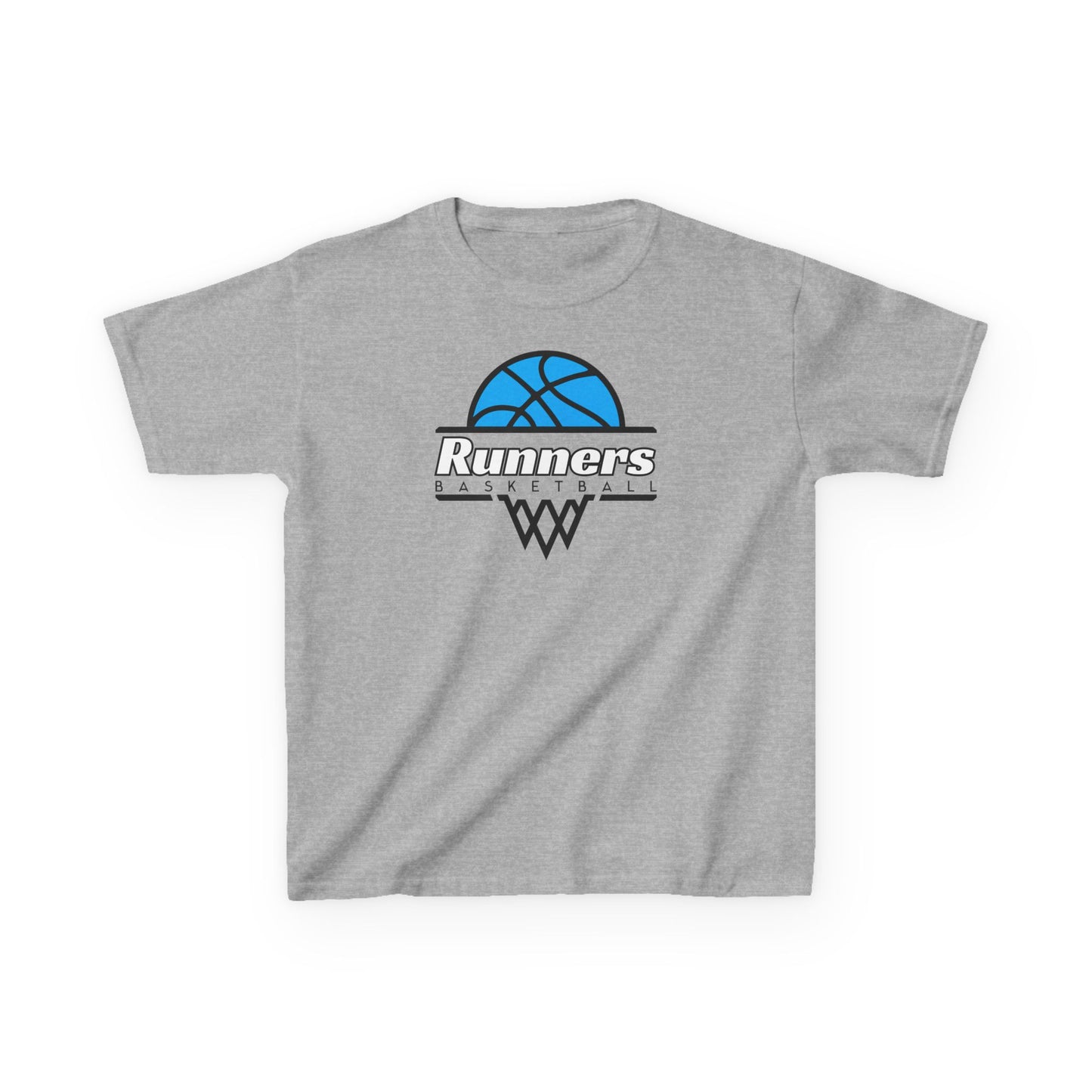 Kids Basketball Tee - Runners Basketball Graphic Shirt