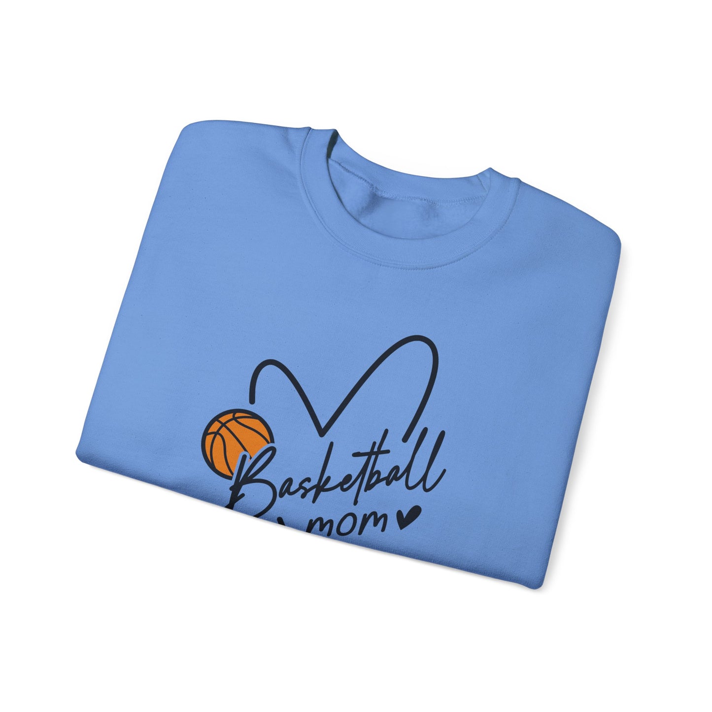 Basketball Mom Crewneck Sweatshirt | Unisex Heavy Blend