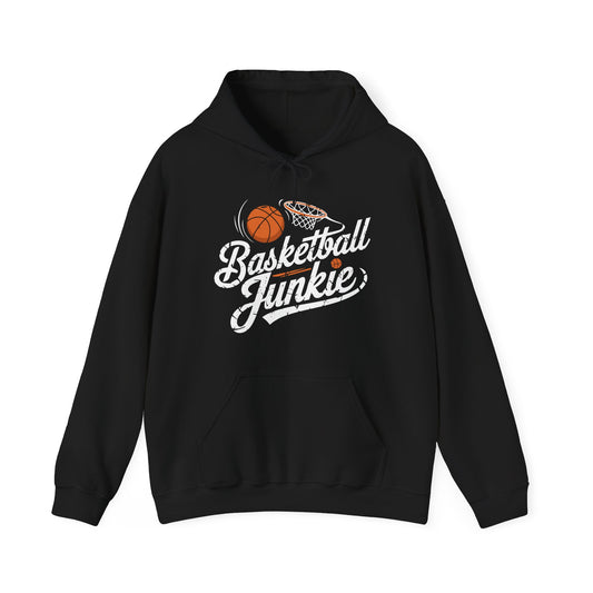 Basketball Junkie Unisex Heavy Blend™ Hooded Sweatshirt