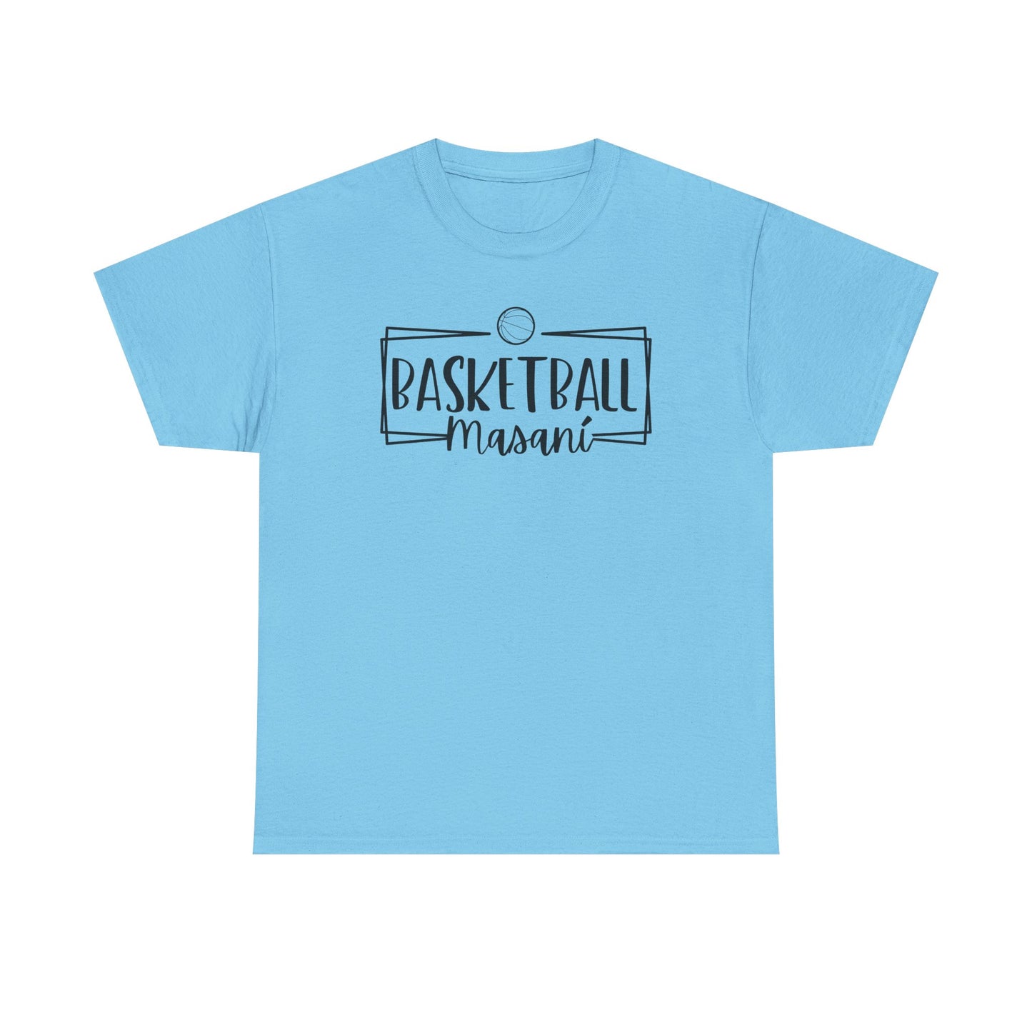 Basketball Masani Unisex Heavy Cotton Tee - Perfect Gift for Sports Lovers