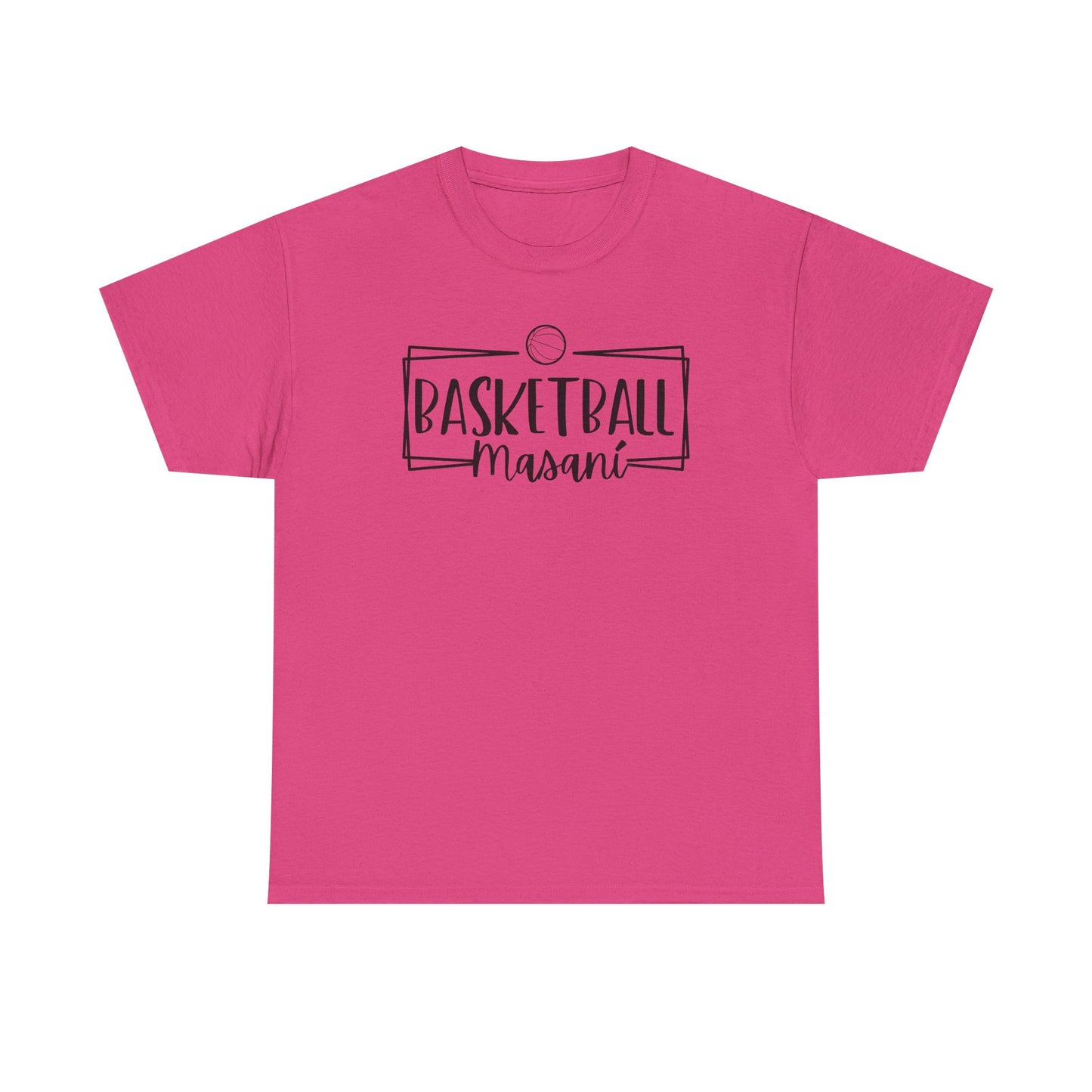 Basketball Masani Unisex Heavy Cotton Tee - Perfect Gift for Sports Lovers