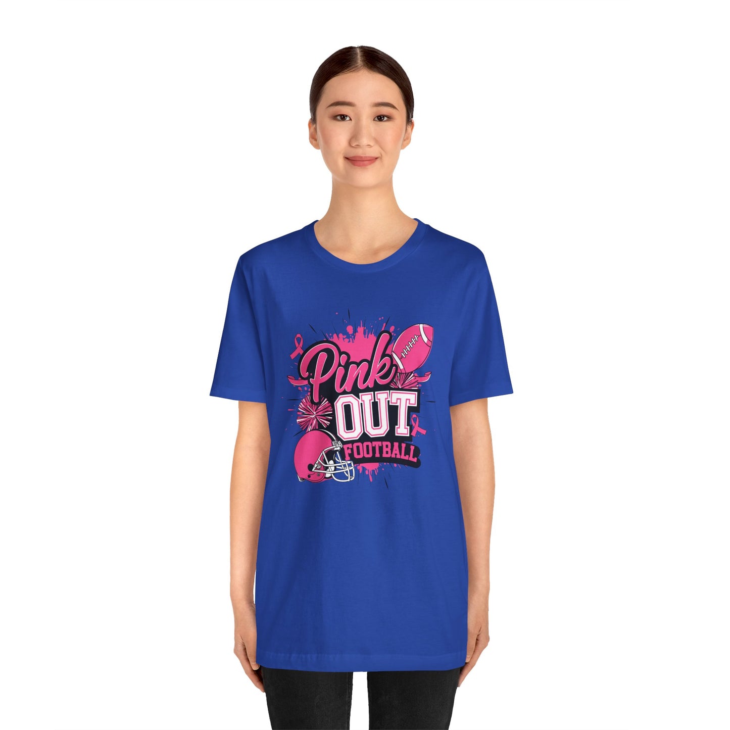 Pink Out Football Tee