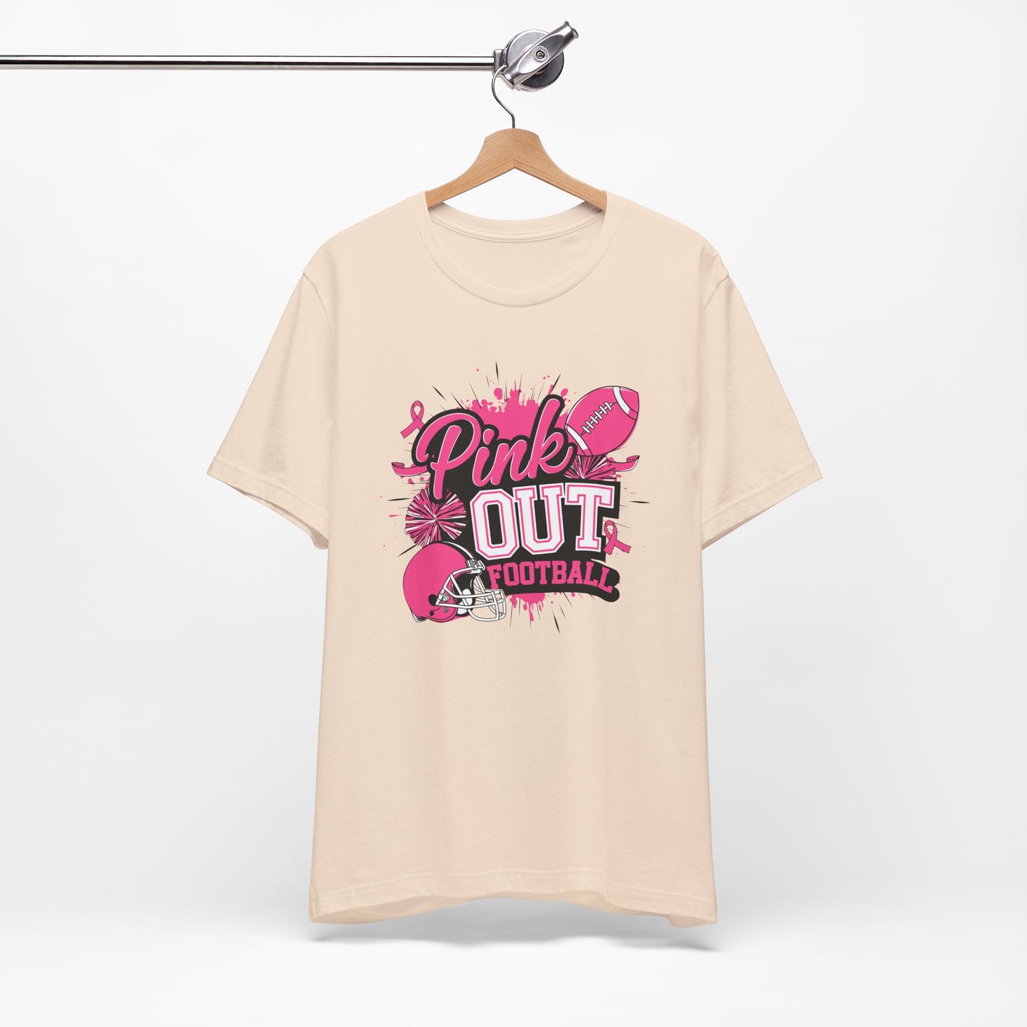 Pink Out Football Tee
