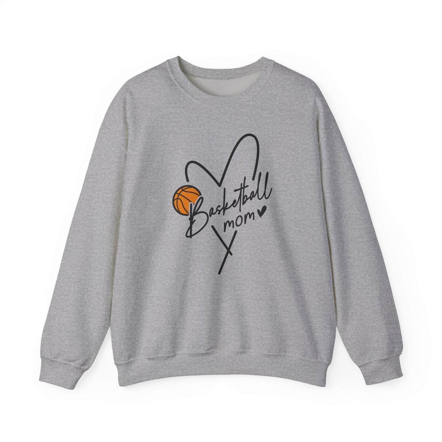 Basketball Mom Crewneck Sweatshirt | Unisex Heavy Blend