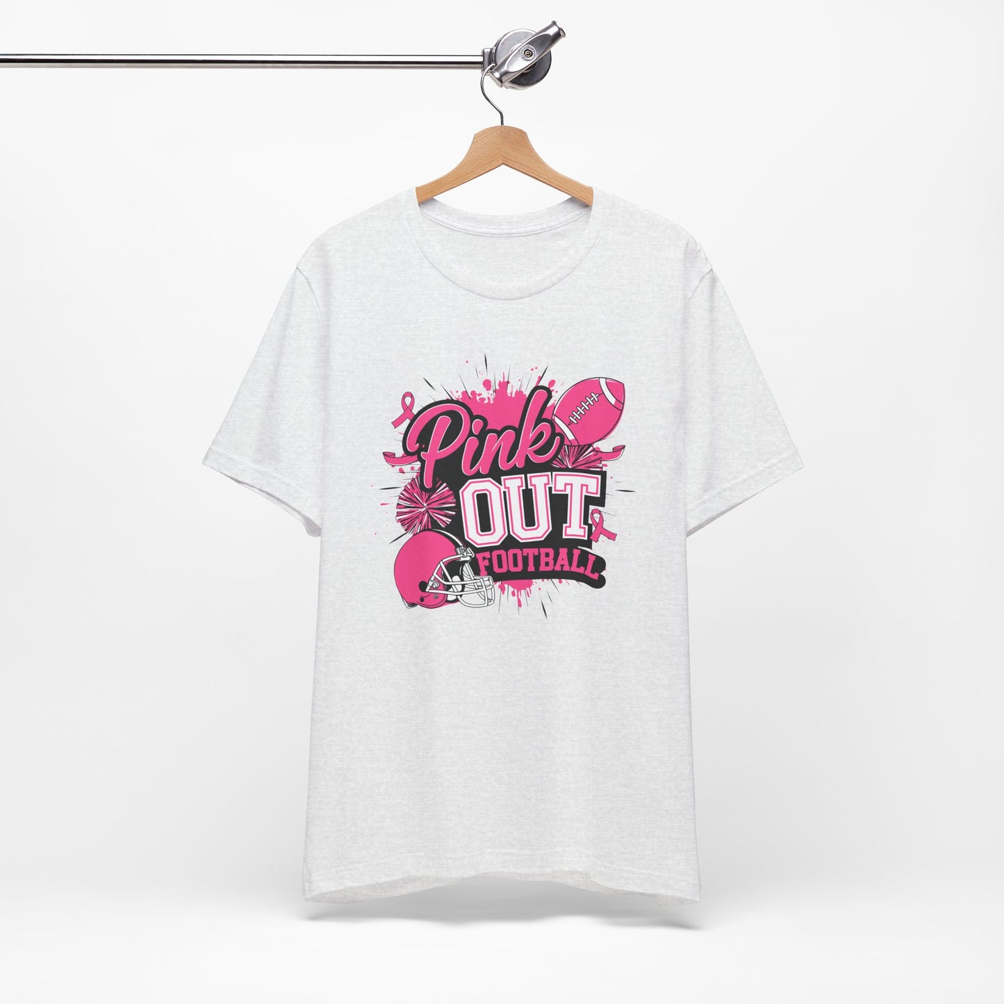 Pink Out Football Tee