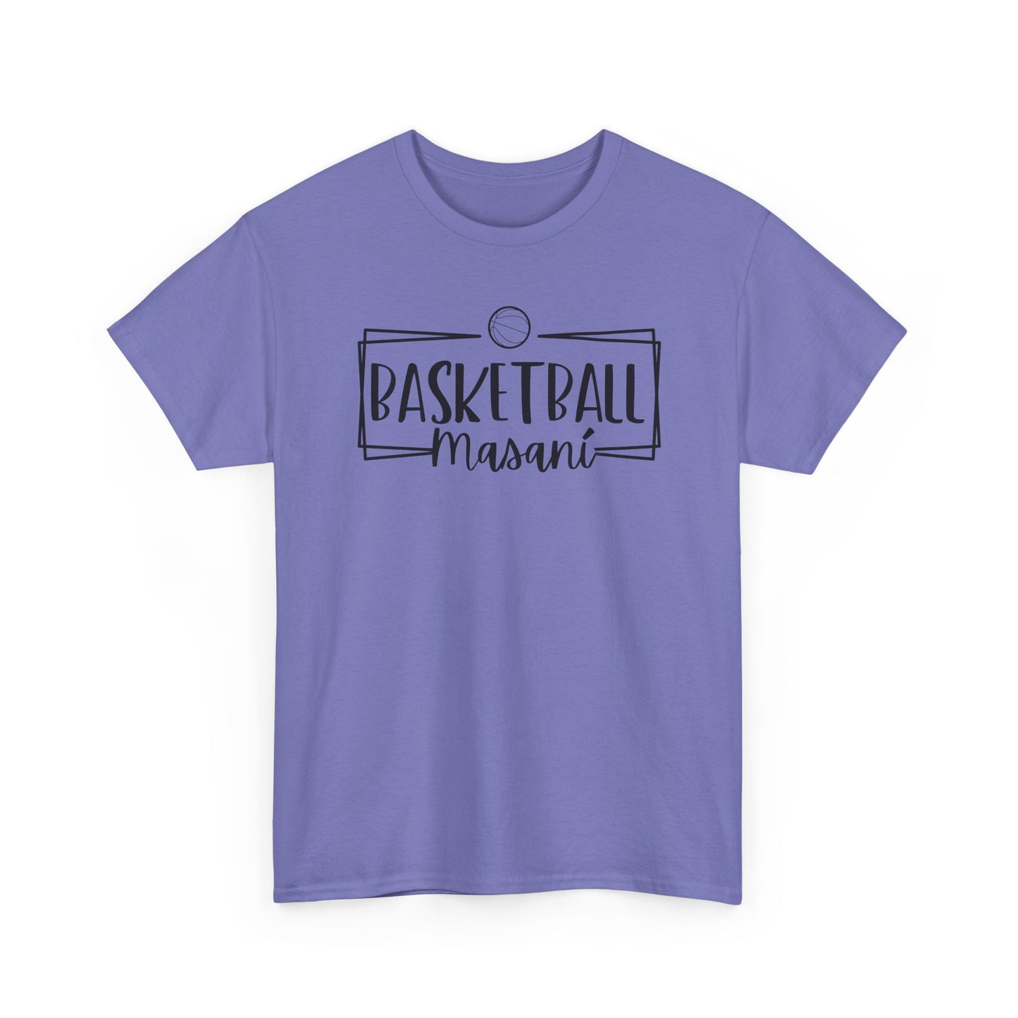Basketball Masani Unisex Heavy Cotton Tee - Perfect Gift for Sports Lovers