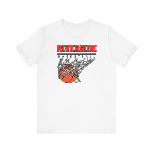 Riverside Basketball Tee, Unisex Short Sleeve Shirt, Sports Fan Apparel, Gift for Athletes, Basketball Team Merchandise