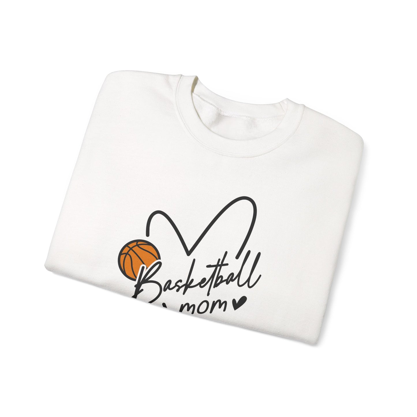 Basketball Mom Crewneck Sweatshirt | Unisex Heavy Blend