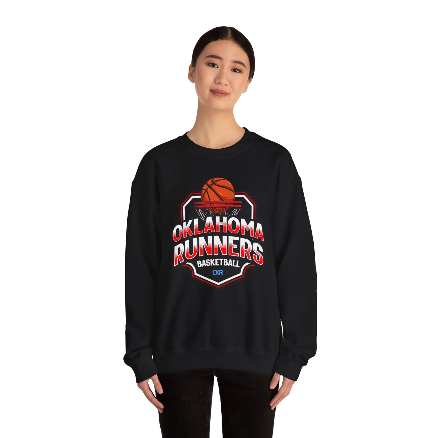 Oklahoma Runners Basketball Crewneck Sweatshirt
