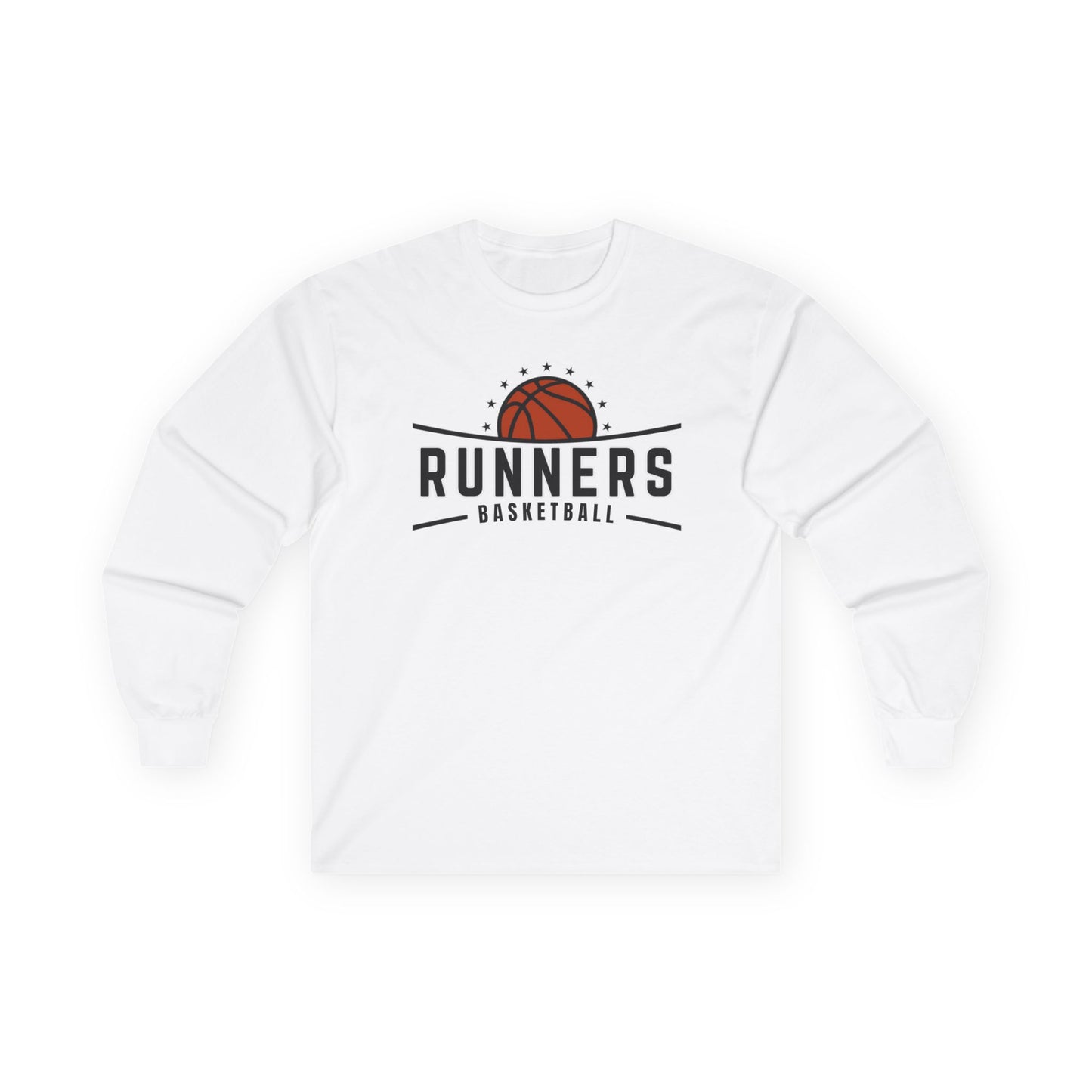 Unisex Long Sleeve Basketball Tee - Runners Design
