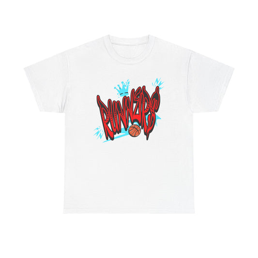 Urban Graffiti Basketball Tee for Runners Fans