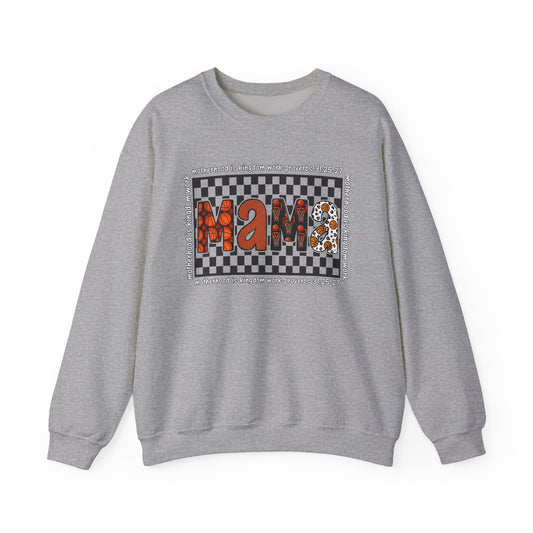 Stylish Basketball Mama Crewneck Sweatshirt