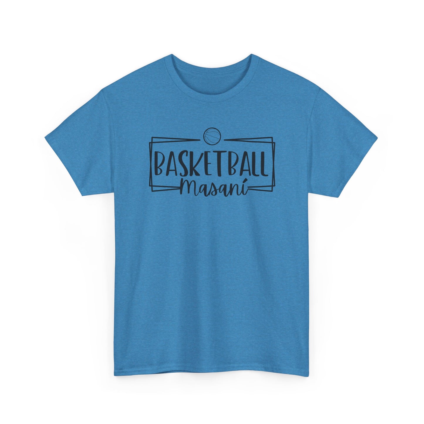 Basketball Masani Unisex Heavy Cotton Tee - Perfect Gift for Sports Lovers