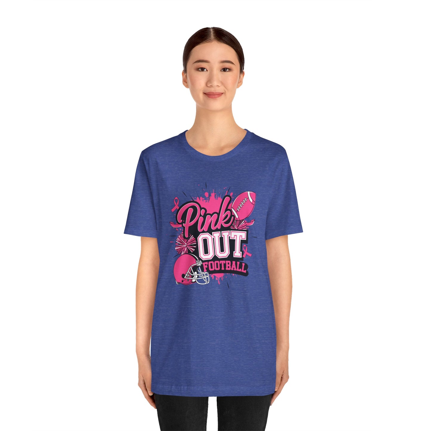 Pink Out Football Tee