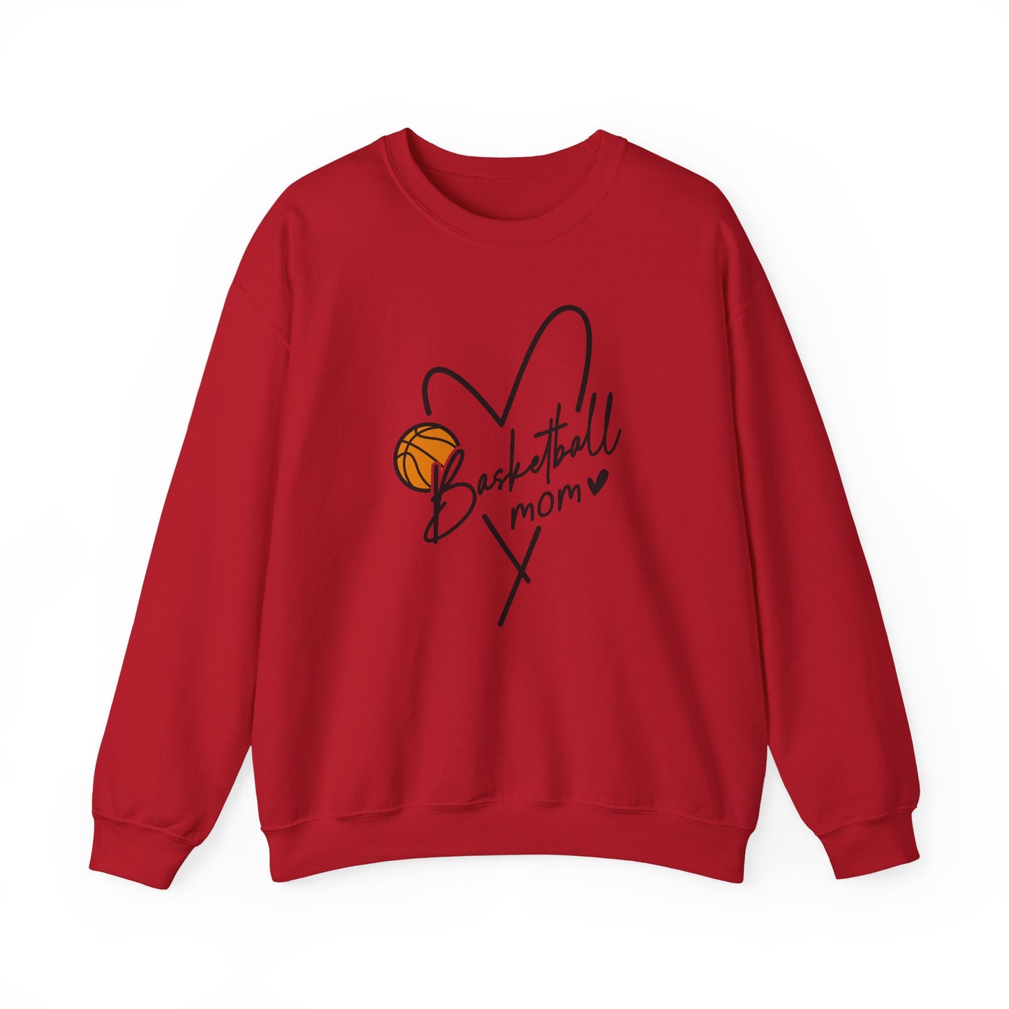 Basketball Mom Crewneck Sweatshirt | Unisex Heavy Blend