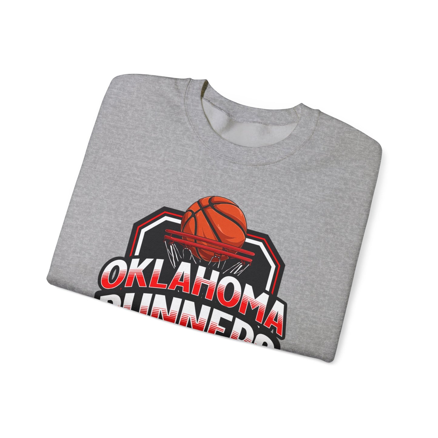 Oklahoma Runners Basketball Crewneck Sweatshirt