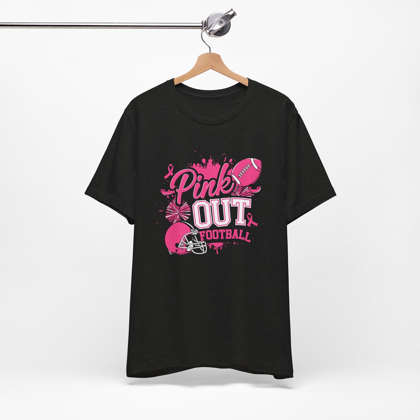 Pink Out Football Tee