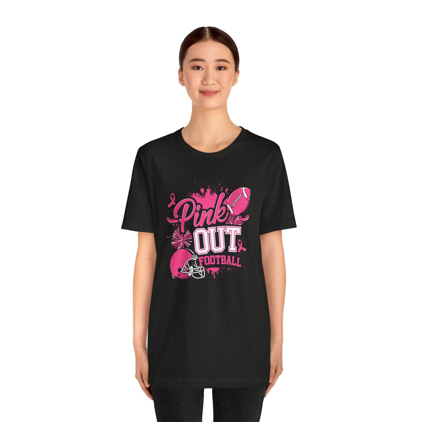 Pink Out Football Tee